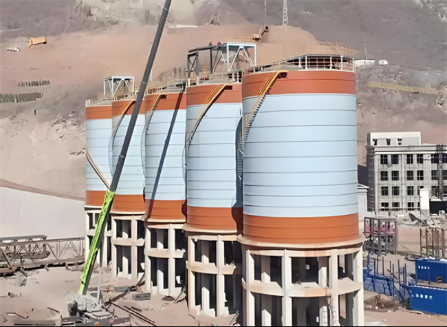 白河高架钢板仓