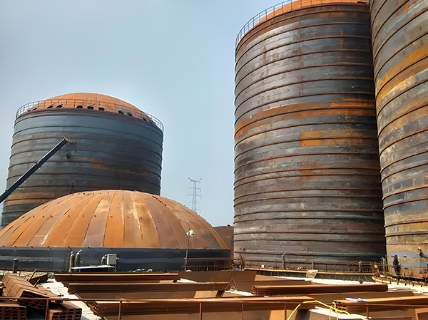 白河焦粉钢板仓